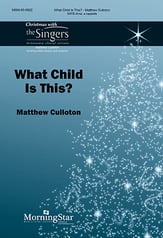 What Child Is This? SATB choral sheet music cover